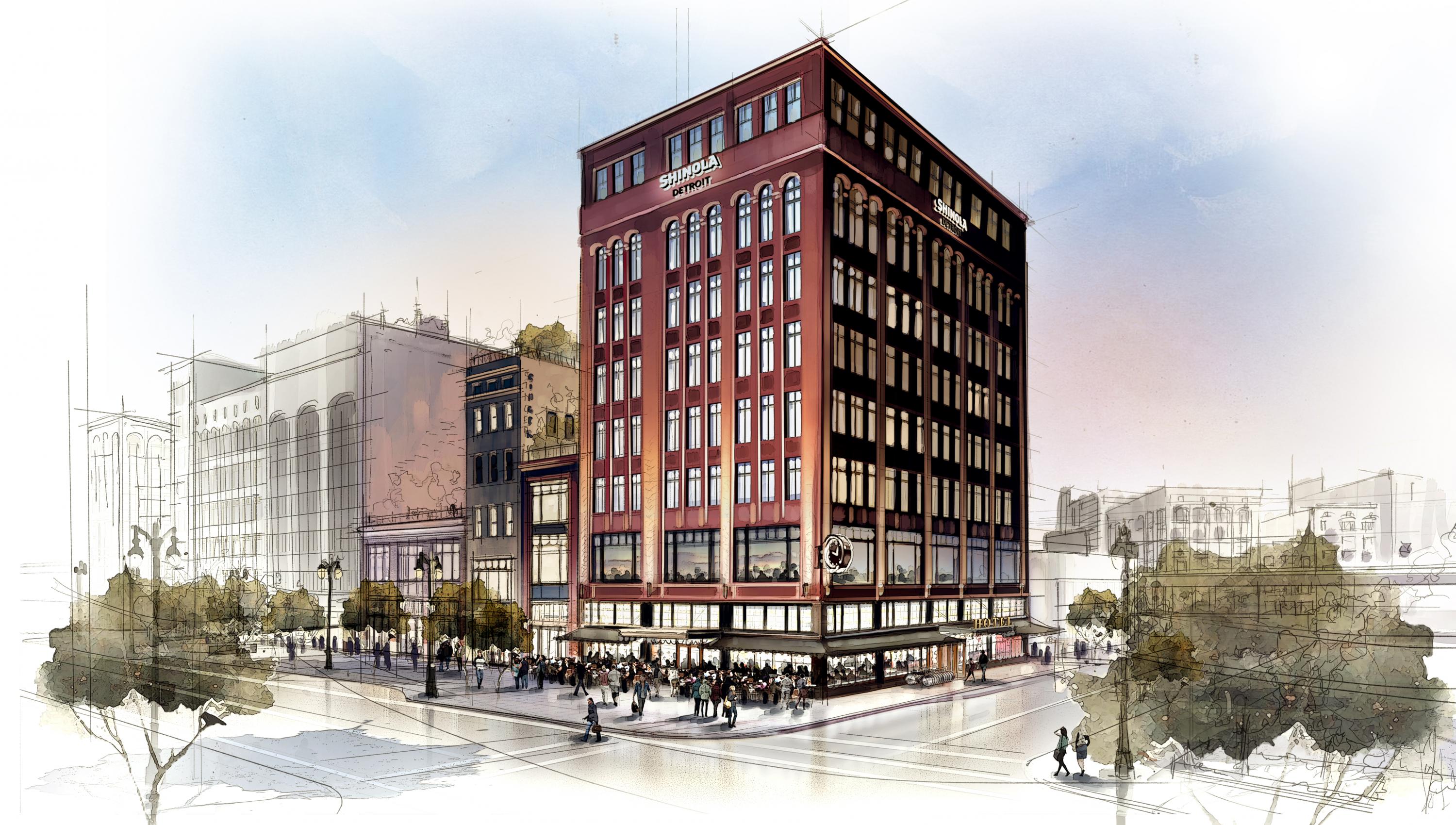 ÎÏοÏÎλεÏμα εικÏÎ½Î±Ï Î³Î¹Î± Shinola opens Shinola hotel in downtown Detroit