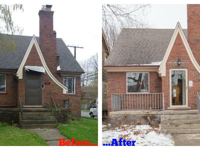 Detroit land bank auction's first purchased home sells for 86,500