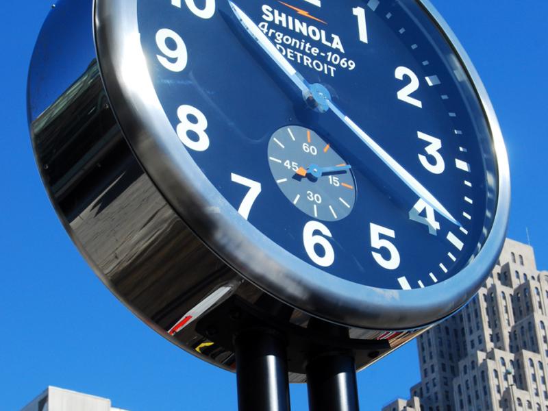 Detroit's time has come Shinola unveils 4 new city clocks
